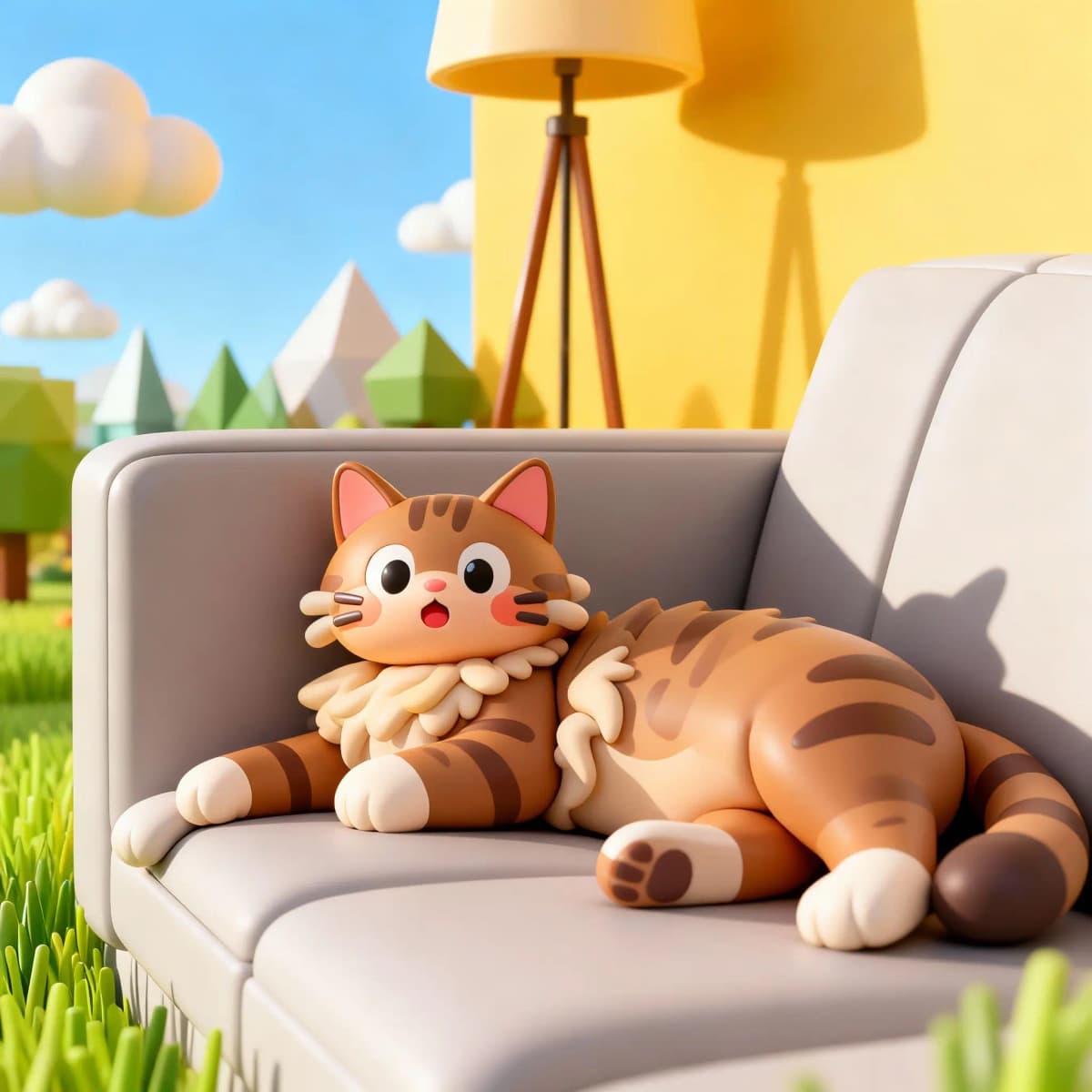 AI任天堂图片特效示例