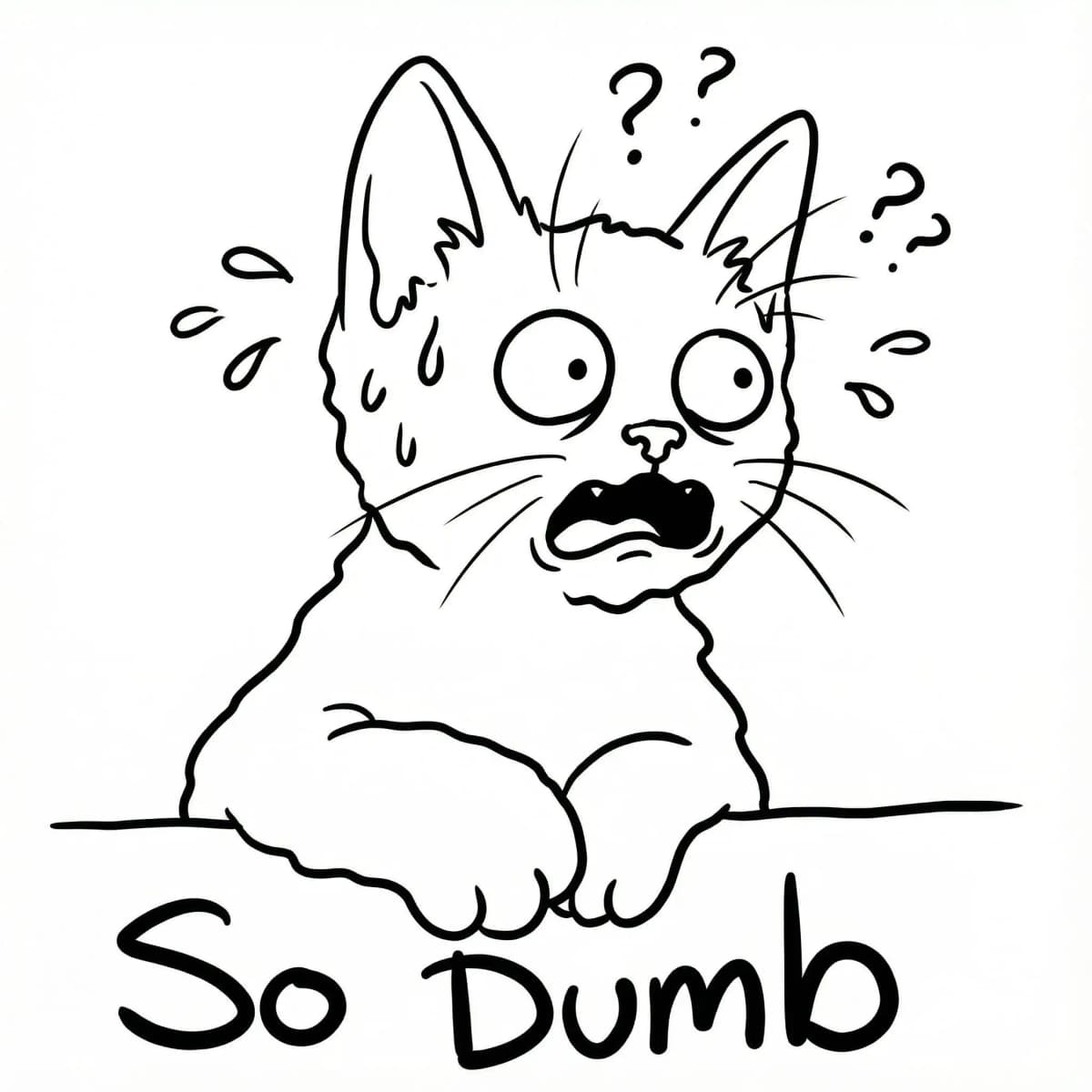 AI pet meme sticker transformation example