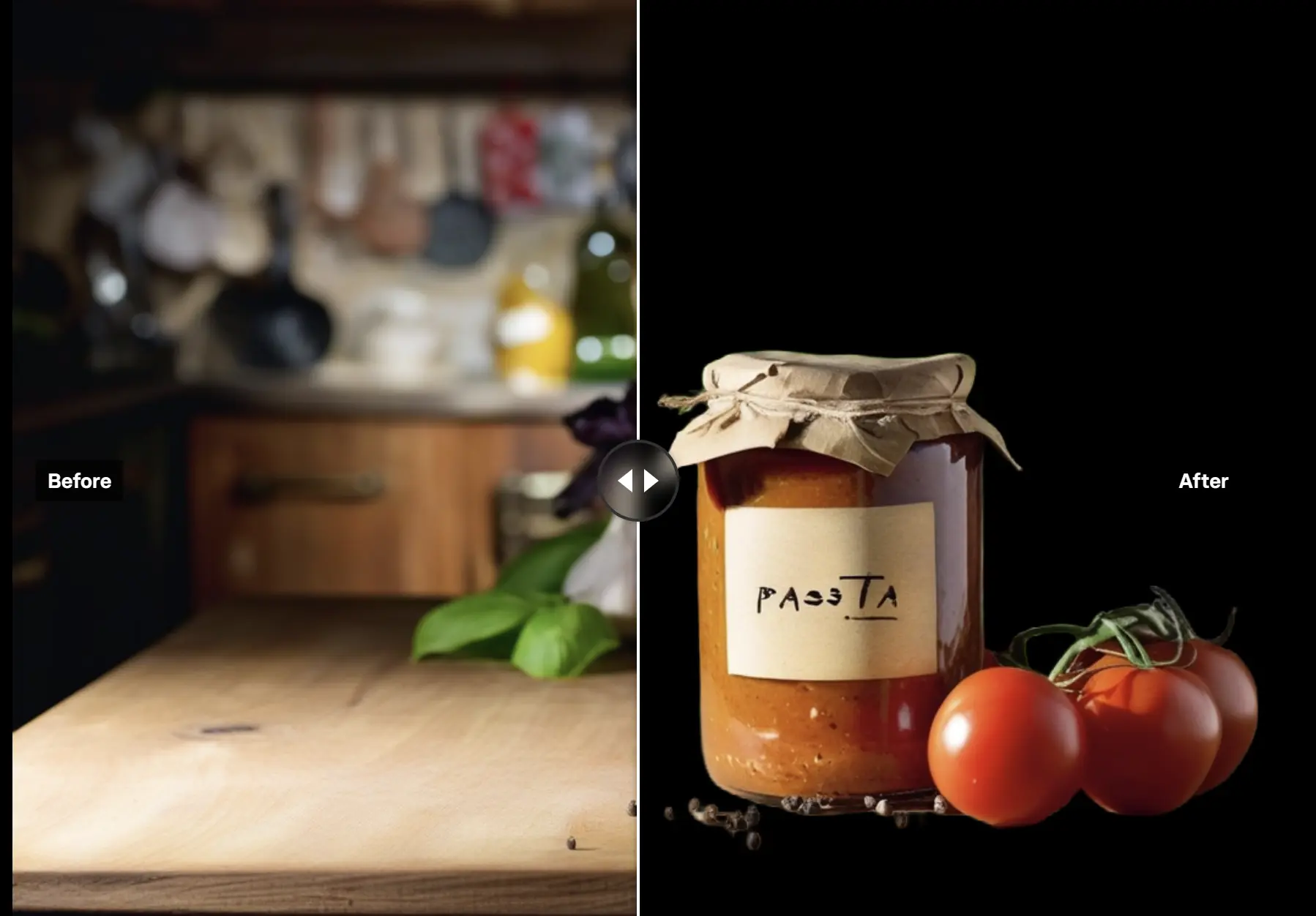 Fundo transparente do removedor de fundo AI