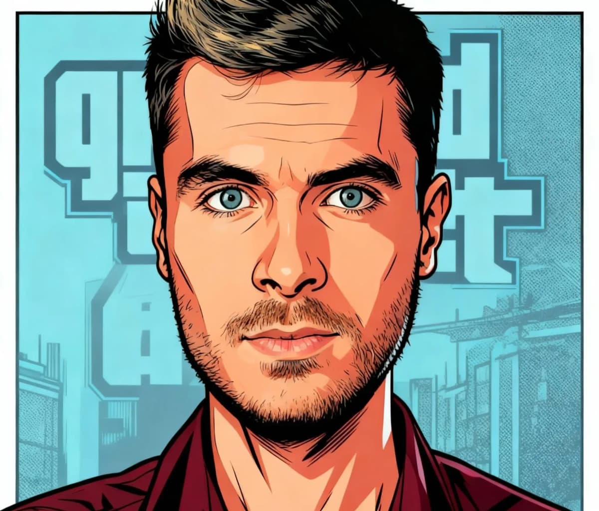 AI GTA 生成器阴影细节示例